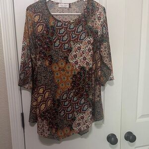 CLARA SUNWOO Multicolor Paisley Blouse